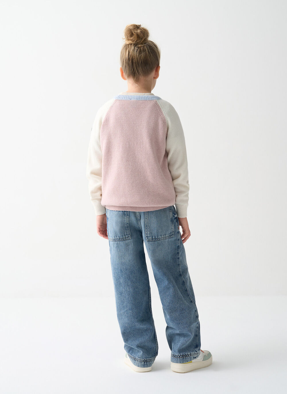 Unisex two-tone pullover image number 3