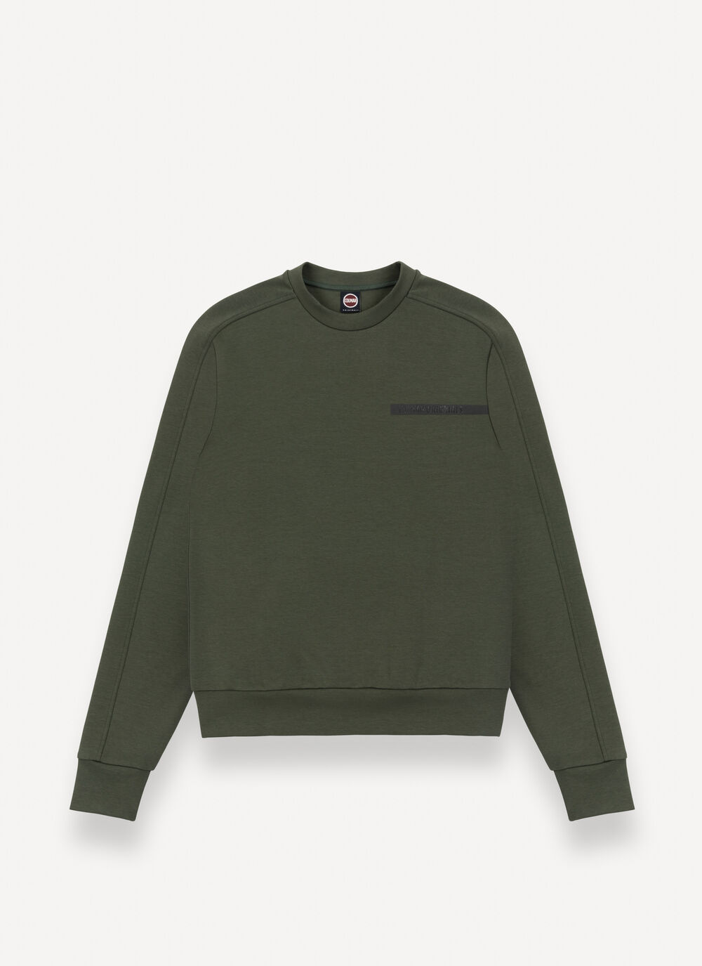 Cotton interlock crew-neck sweatshirt image number 4
