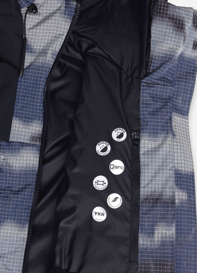 Camou Effect padded ski jacket image number 6