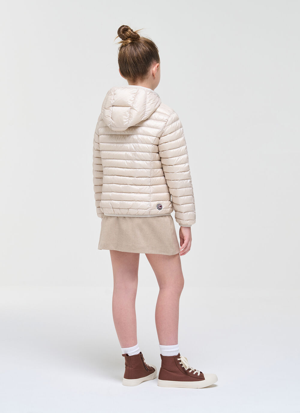 Lightweight Hooded Down Jacket image number 3