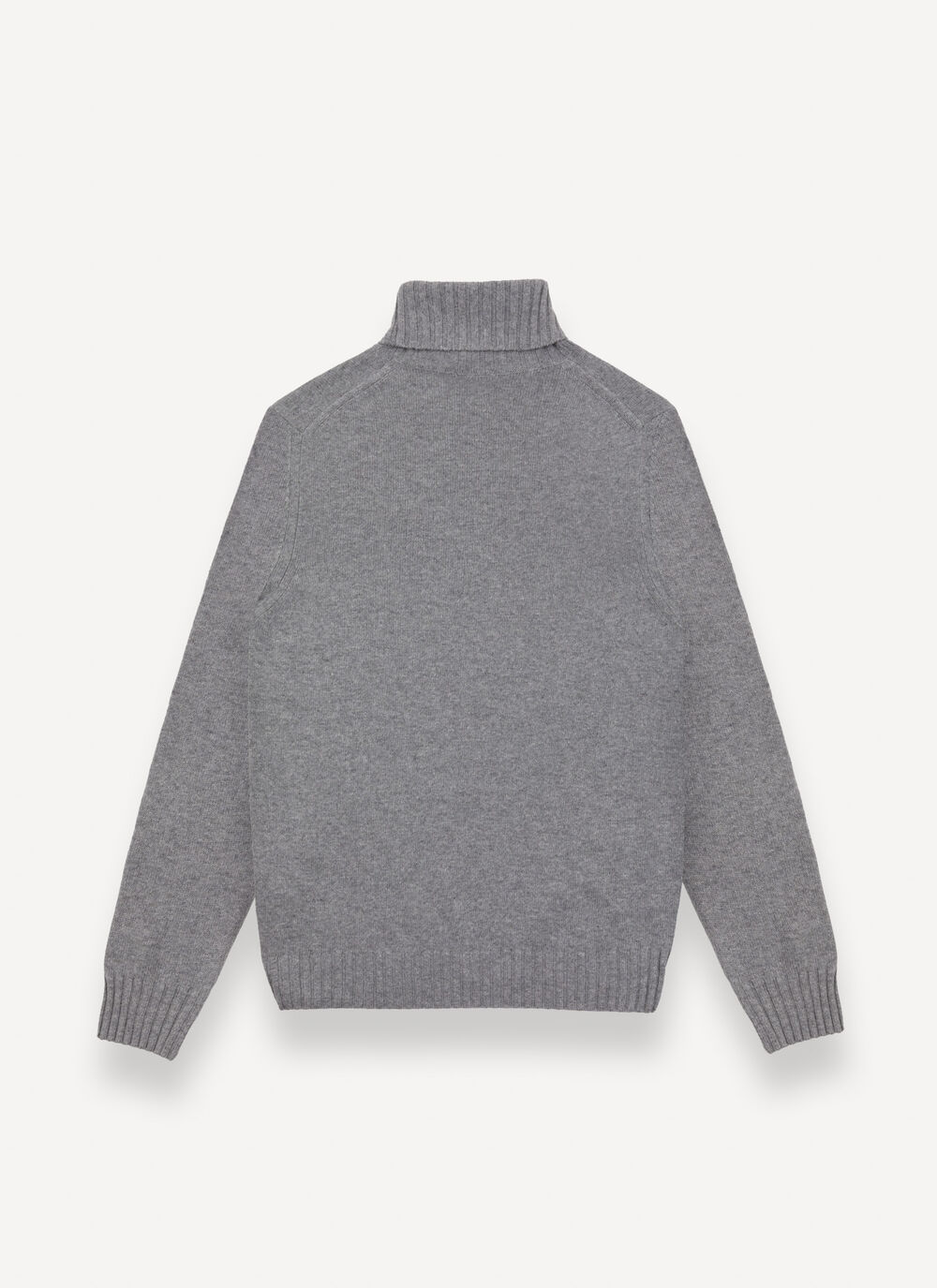 Branded wool polo-neck pullover image number 5