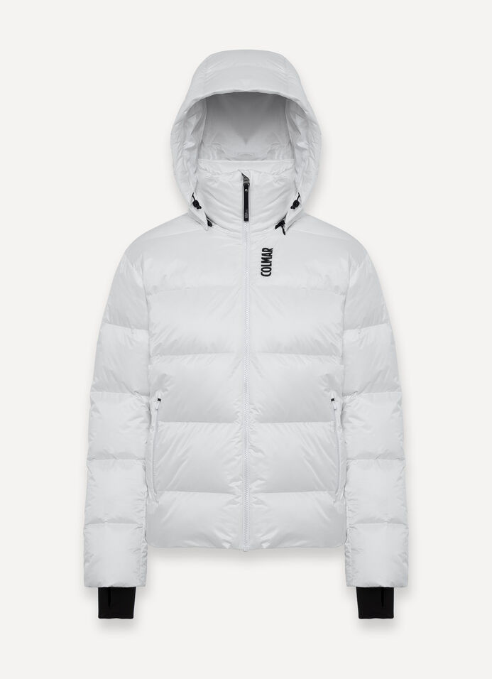 Puffy padded ski jacket image number 4
