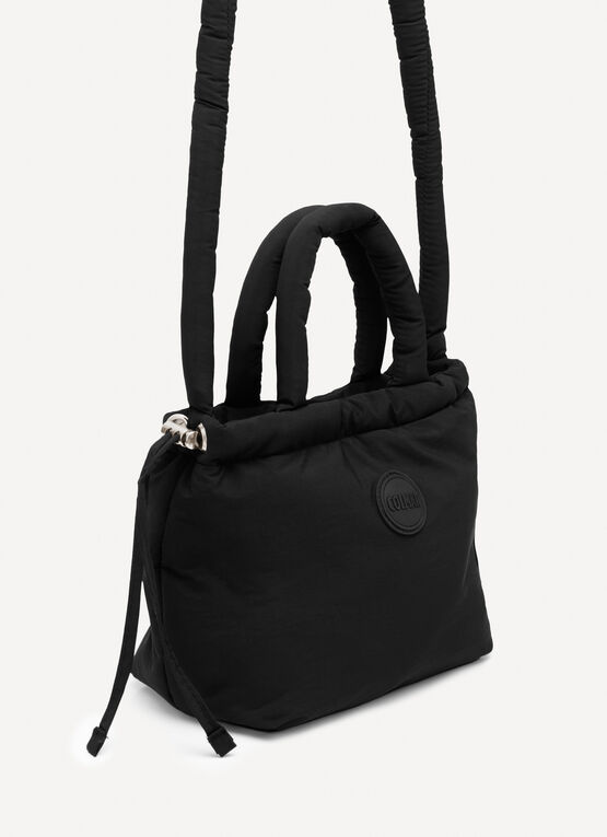 Puffy bucket bag