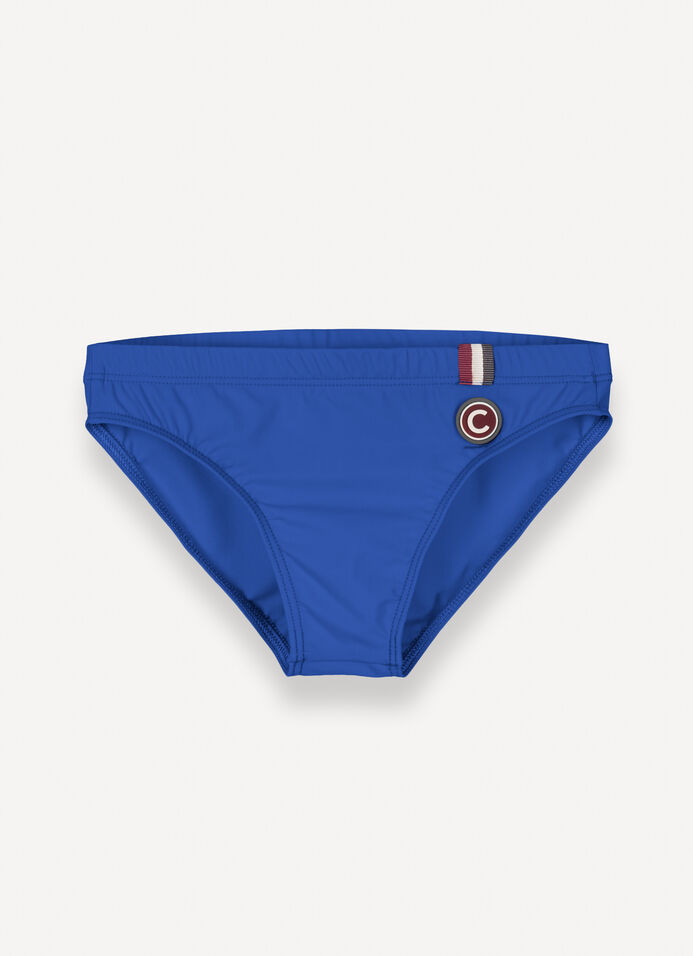 Stretch swim briefs