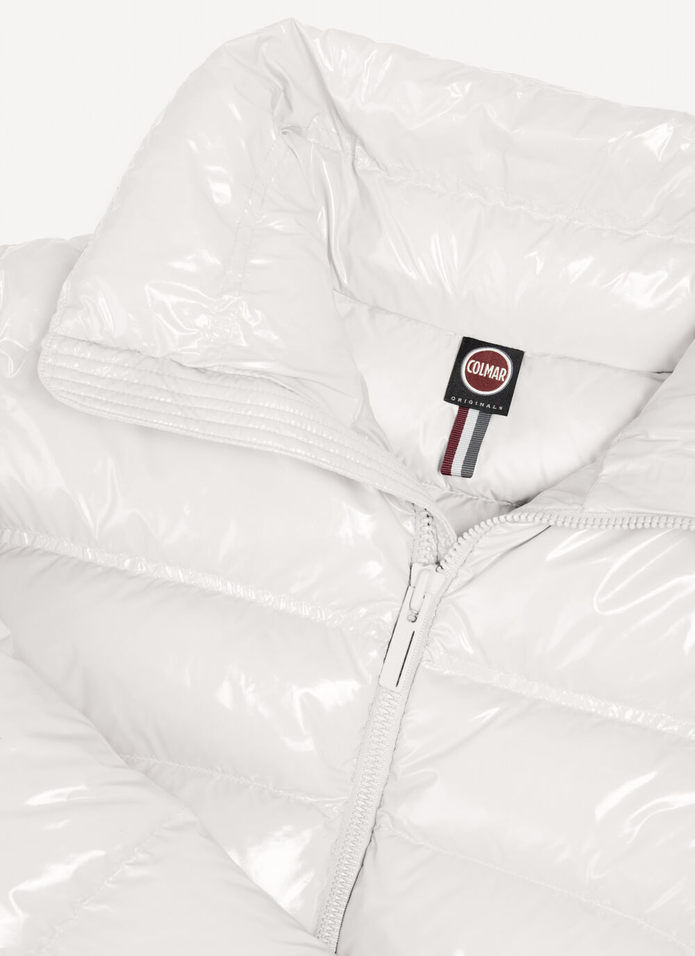 Piumino glossy con collo alto image number 6