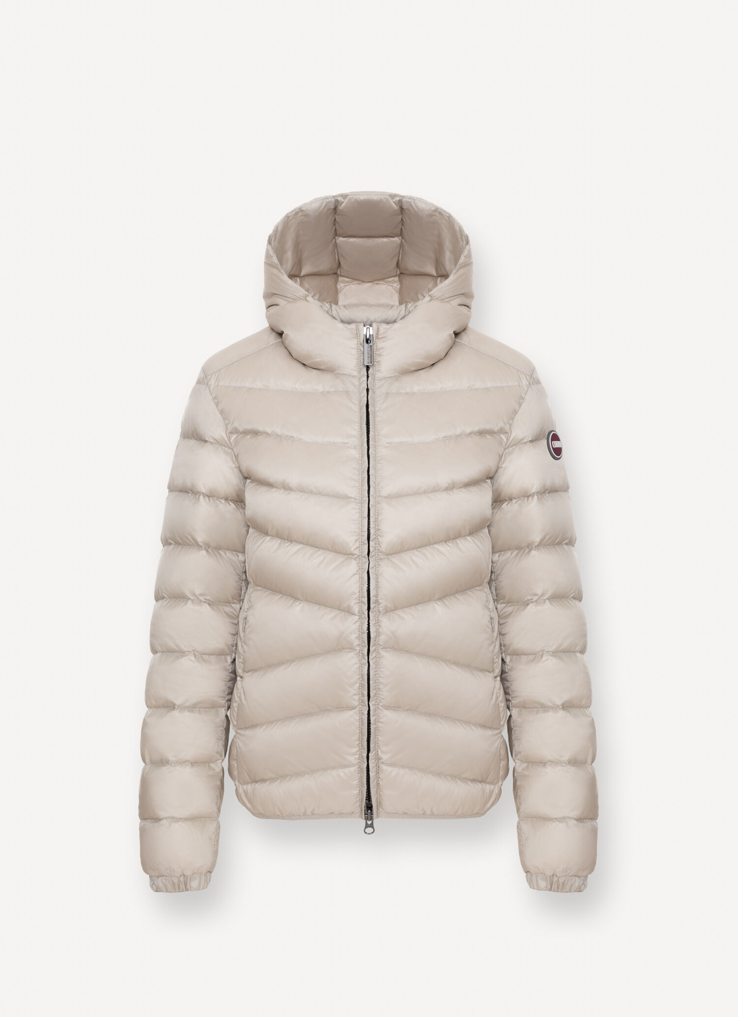 ダウンジャケット・コート COLMAR Women Bubble Jackets 2172 9VX 219 Beige Quilted down jacket with hood - HEMP BEIGE | Colmar