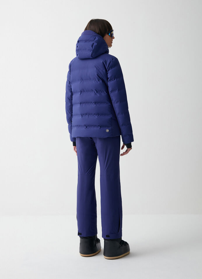 Extra-warm down ski jacket with neck warmer image number 1
