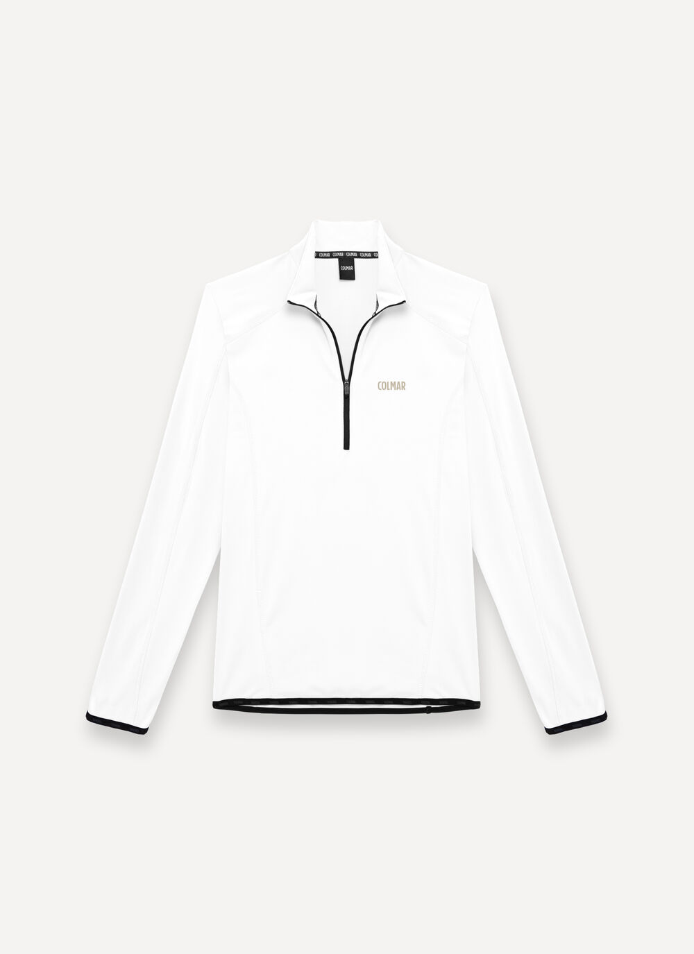 Thermal stretch ski jumper with half-zip image number 4