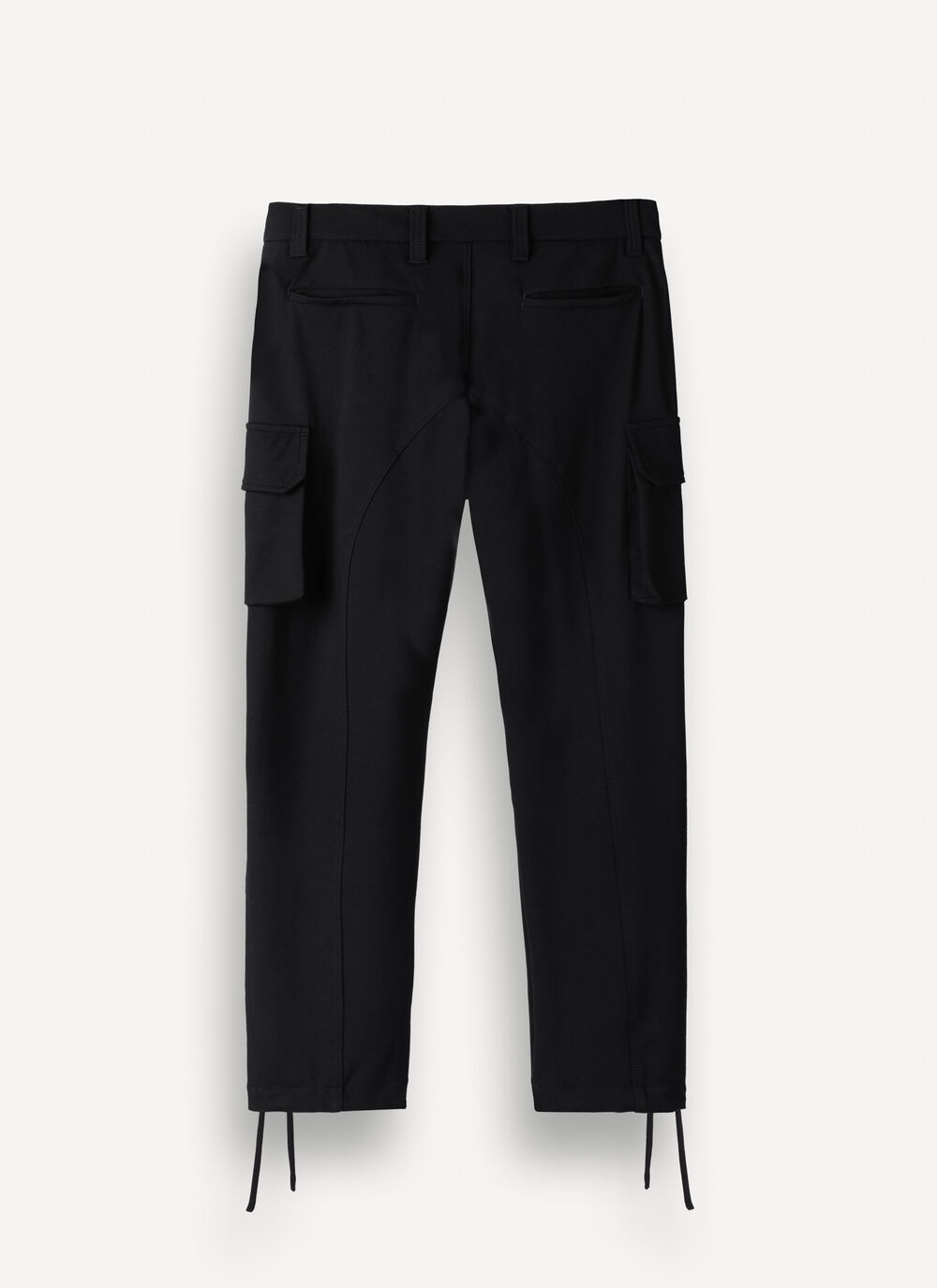 Interlock trousers with maxi pockets image number 4