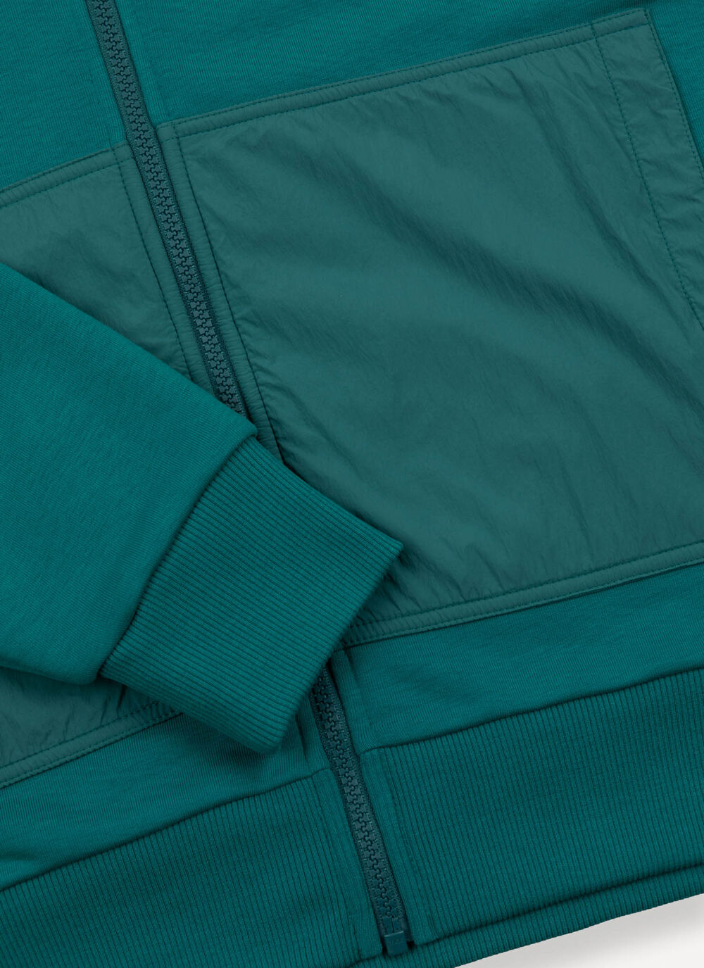 Sweatshirt with nylon details image number 6