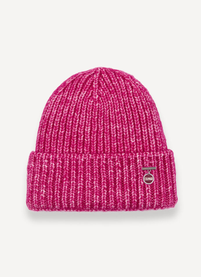 Women’s mouline-effect hat image number 1