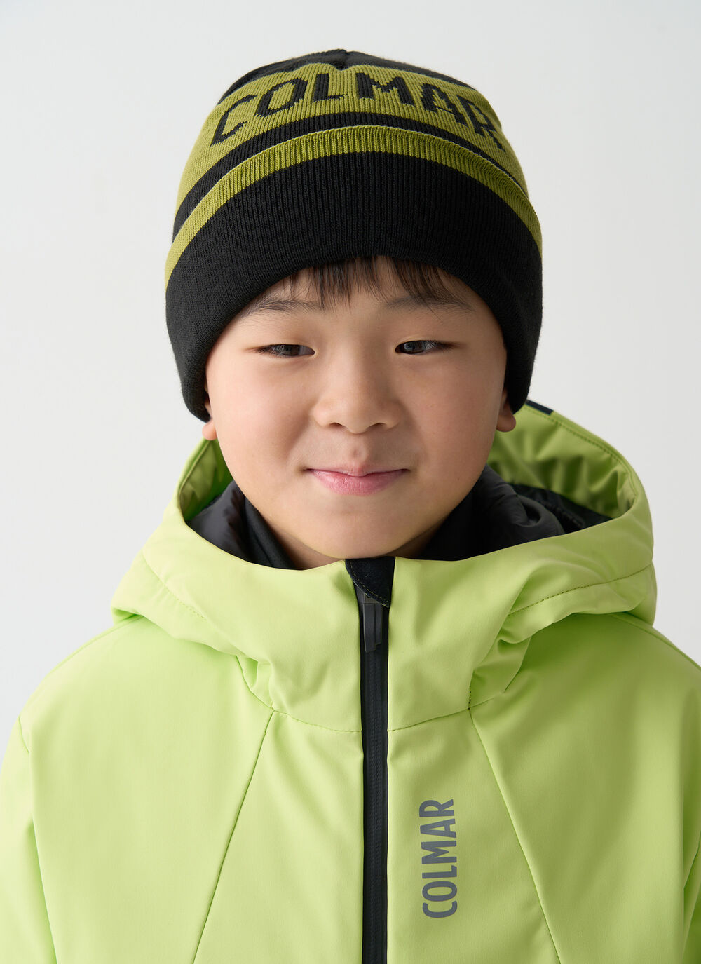 Boy's mechanical stretch ski jacket image number 2