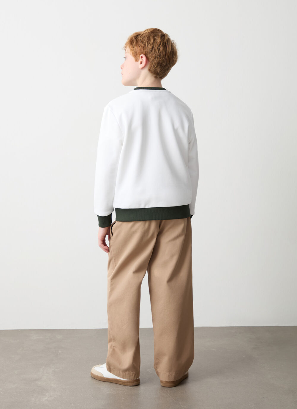 Sweatshirt with camouflage logo image number 3