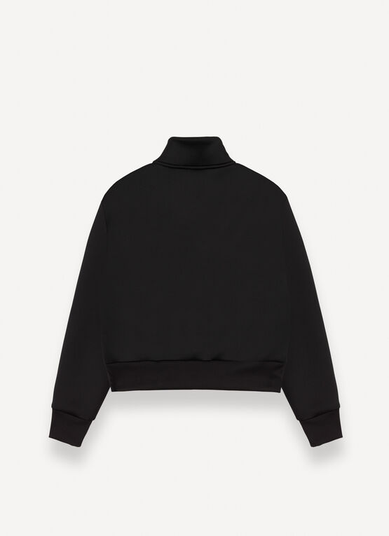 Relaxed-fit scuba sweatshirt