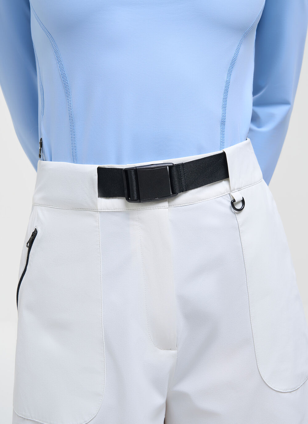 Bermuda mit bi-elastischem Stoffg&uuml;rtel image number 2