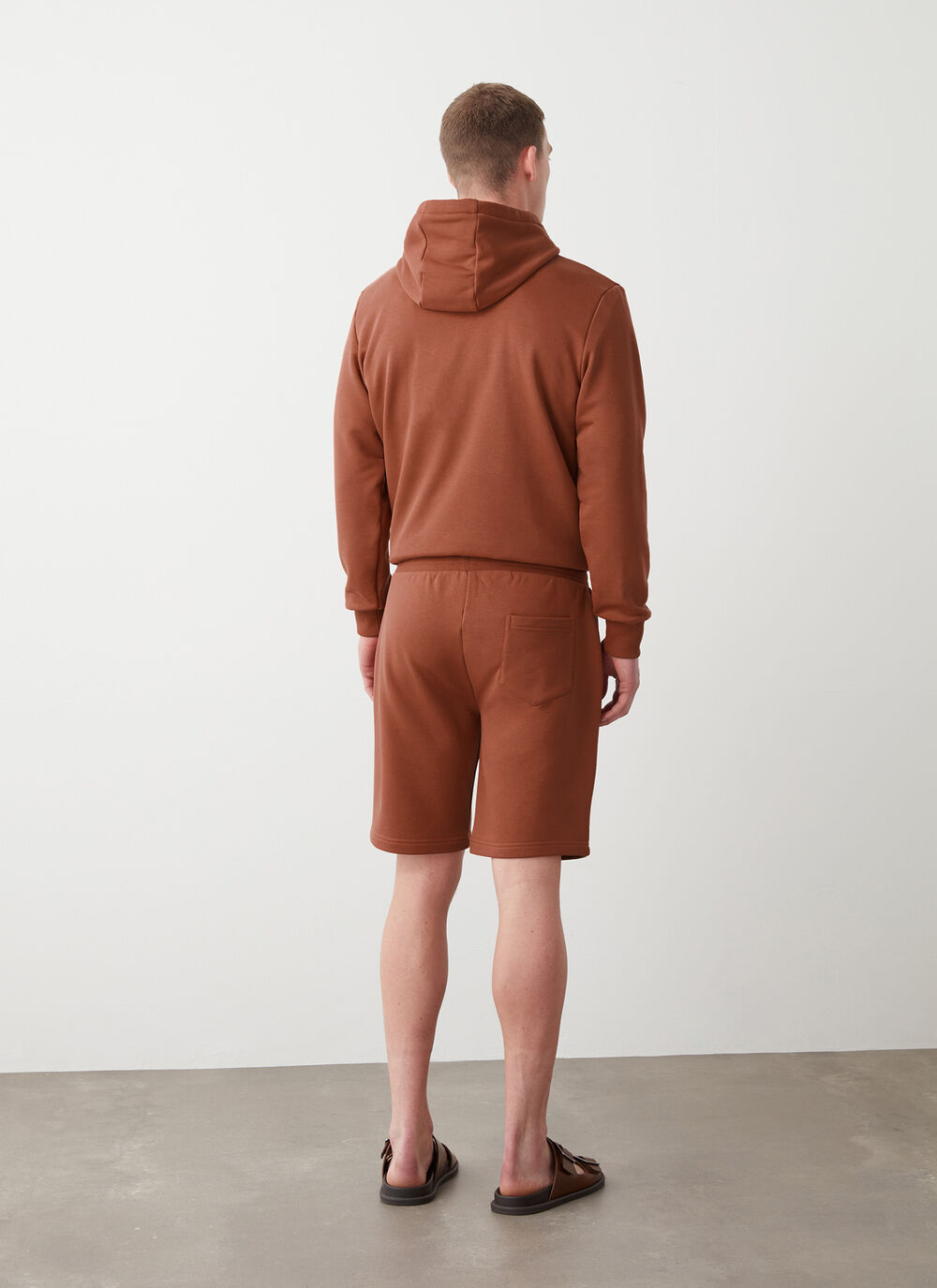 Soft fleece shorts image number 3