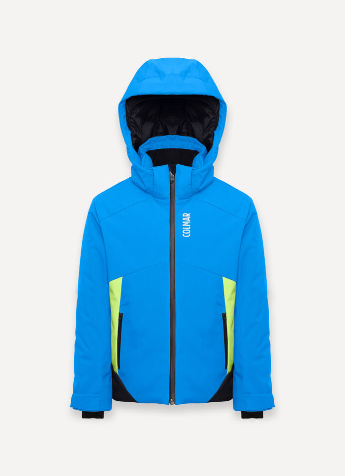 Boy's colour-block ski jacket image number 4