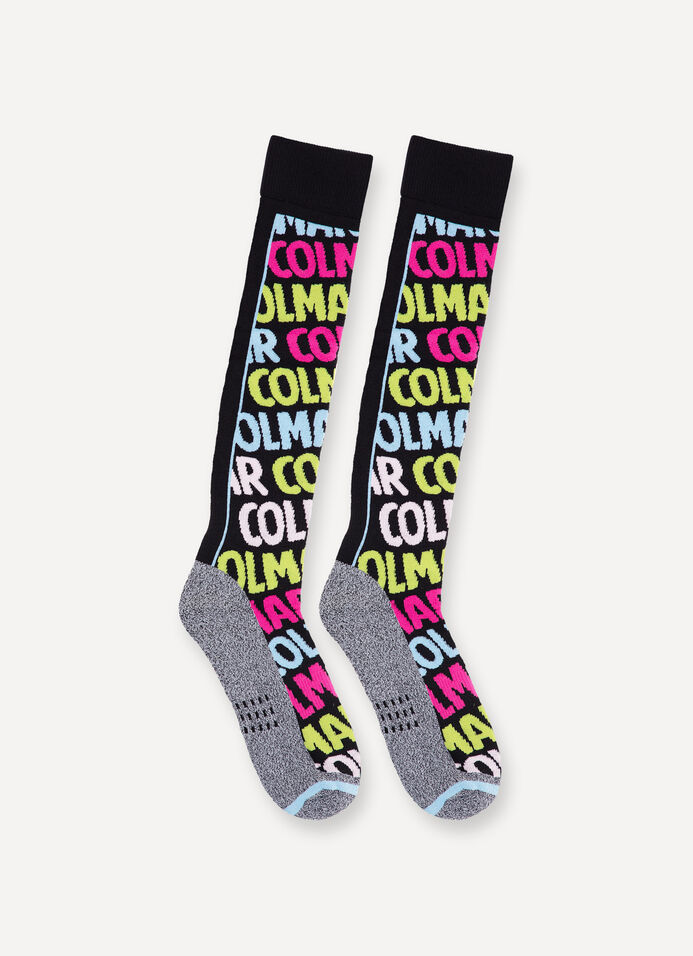 Unisex branded ski socks image number 0
