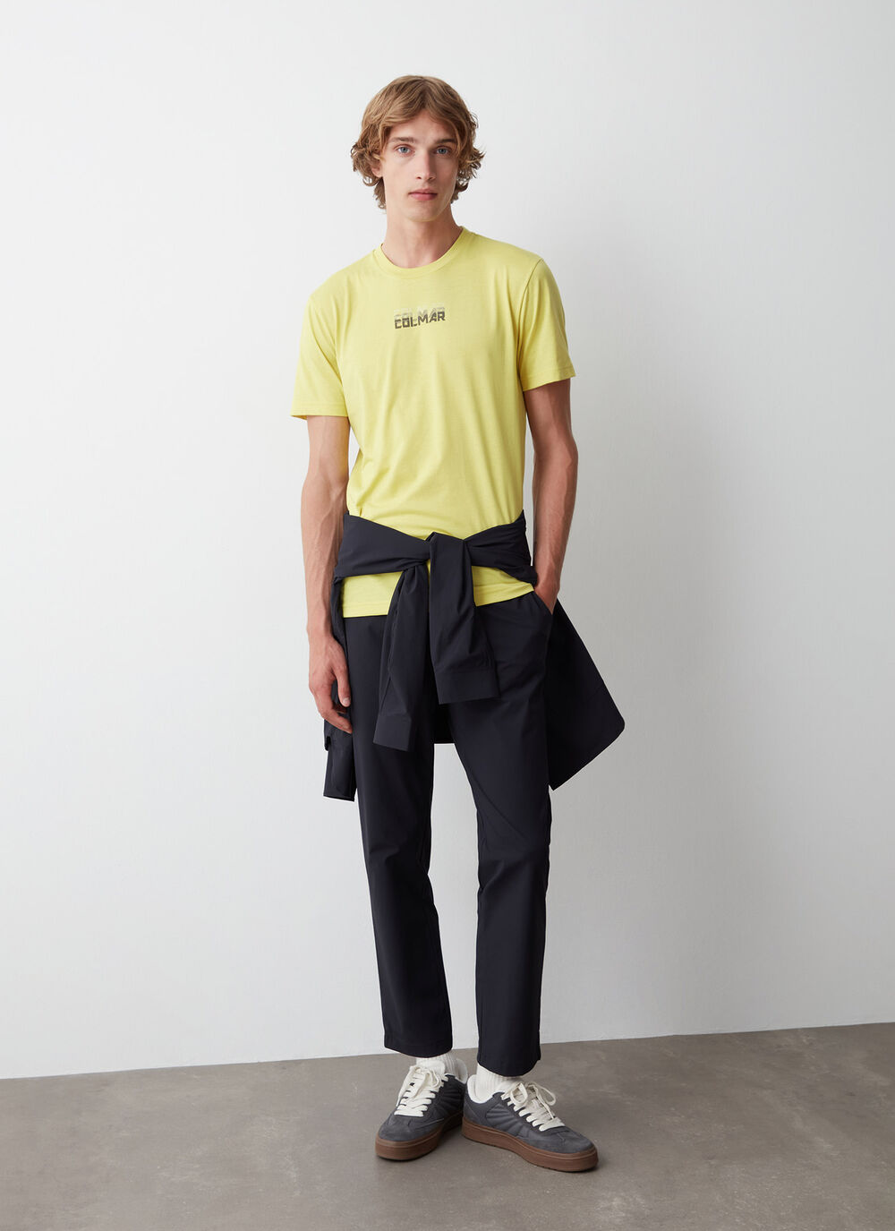 T-shirt a manica corta logata image number 3