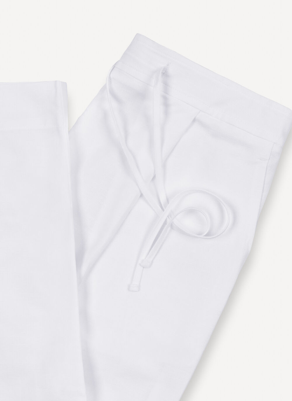 Pleated Linen Trousers image number 6