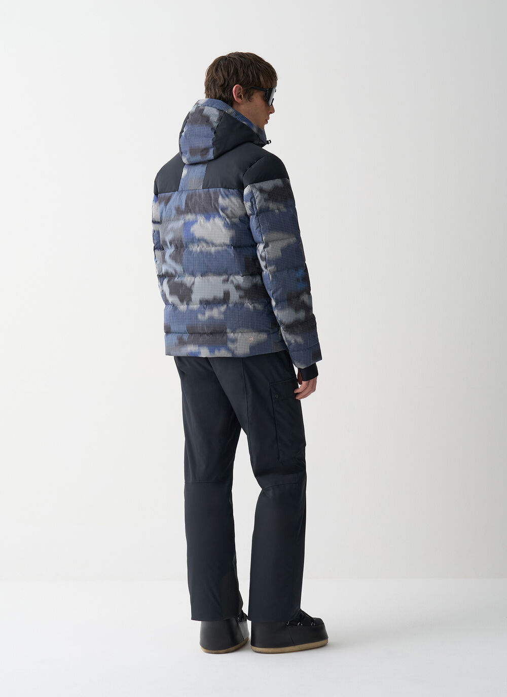 Camou Effect padded ski jacket image number 3