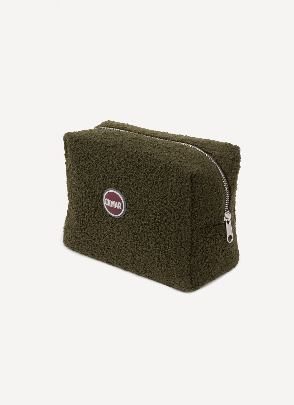 Teddy-effect clutch bag image number 2