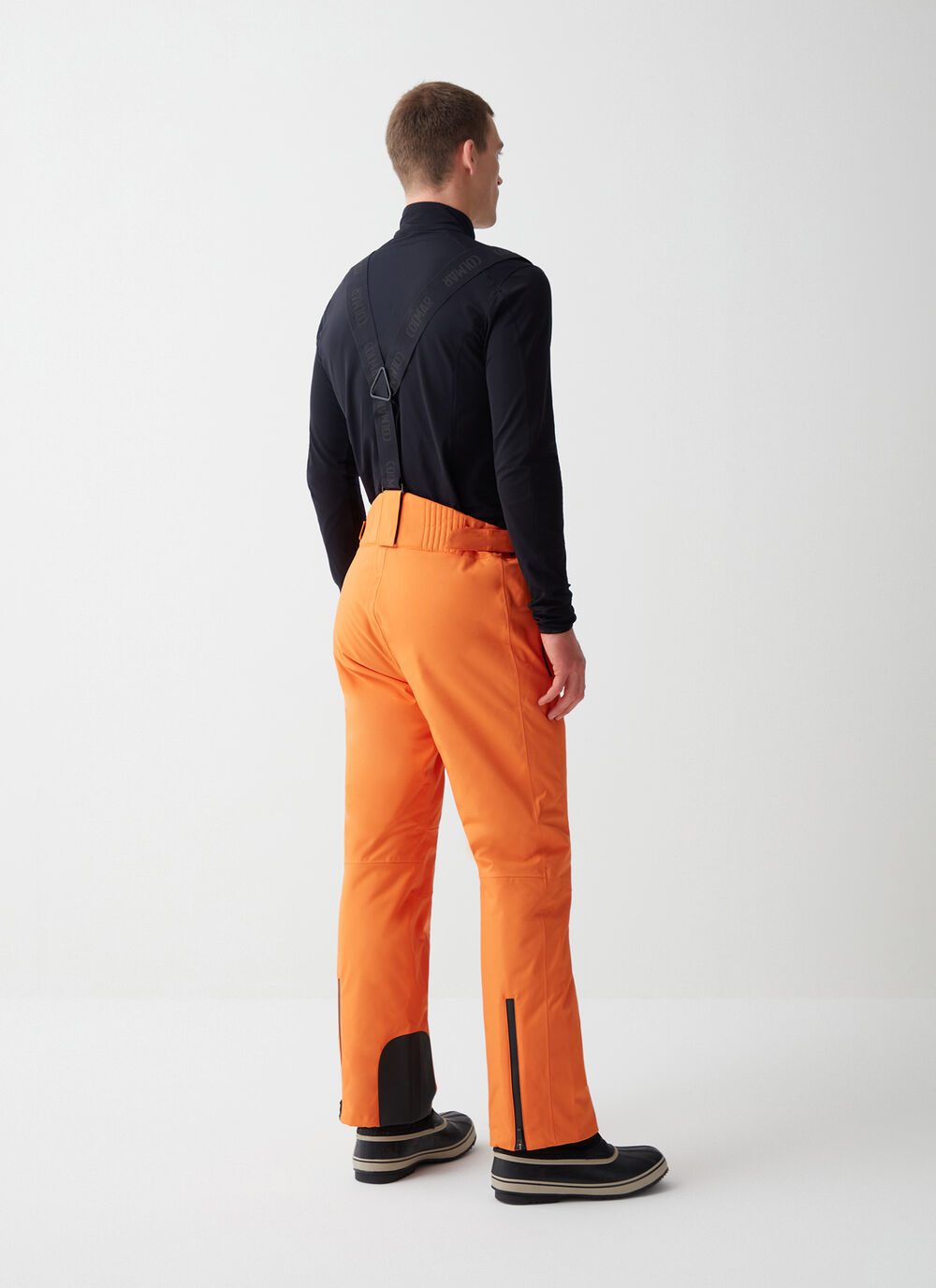 Slim-fit padded ski salopettes image number 2