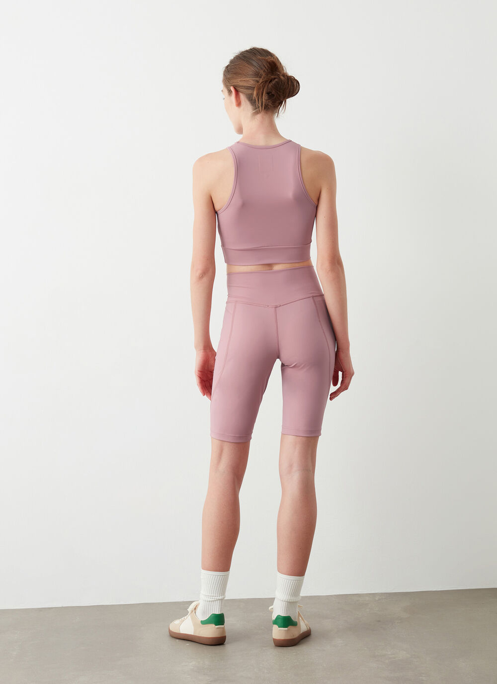 Technical fabric crop top image number 3