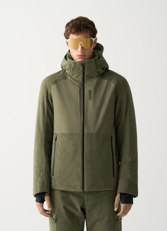 Timeless corduroy ski jacket