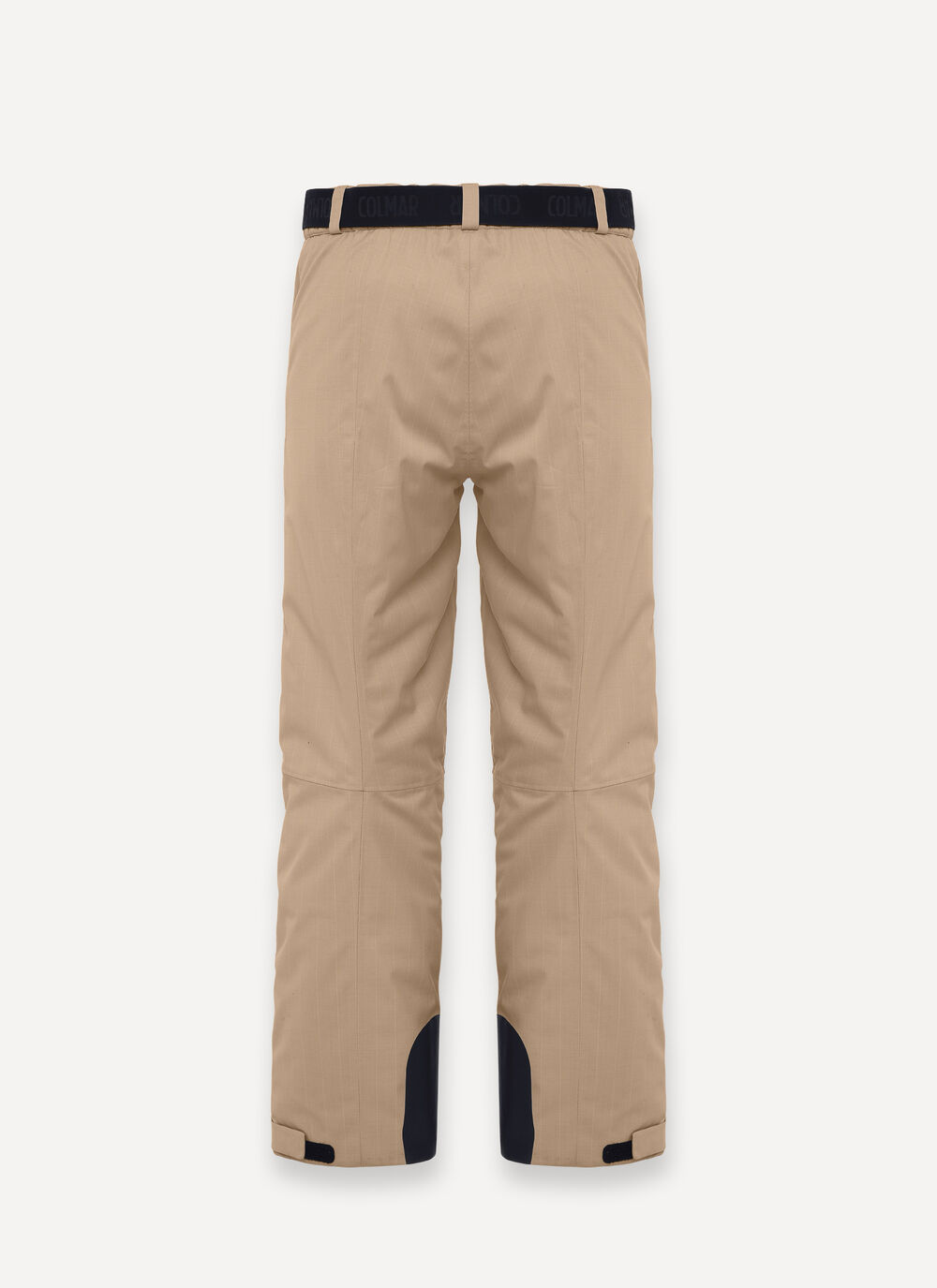 Padded pinstripe ski trousers image number 5