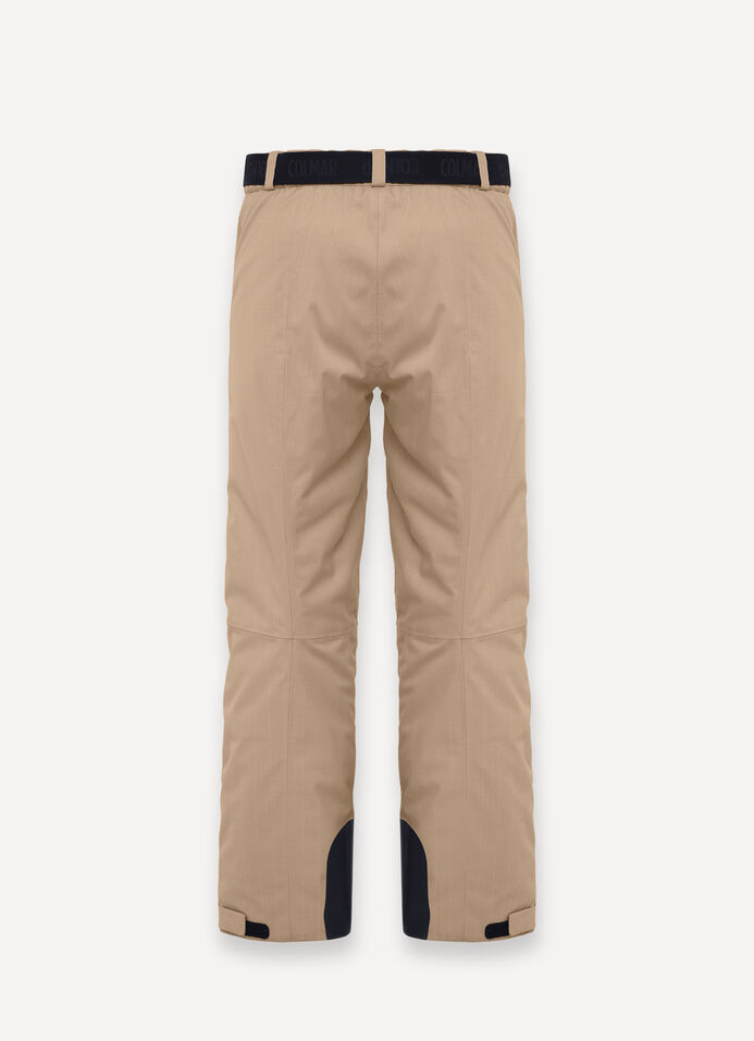 Pantalón de esquí acolchado de tejido con raya diplomática image number 5