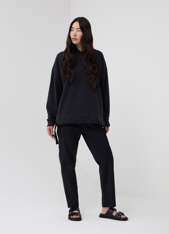 Hooded sweatshirt with drawstring hood image number 2