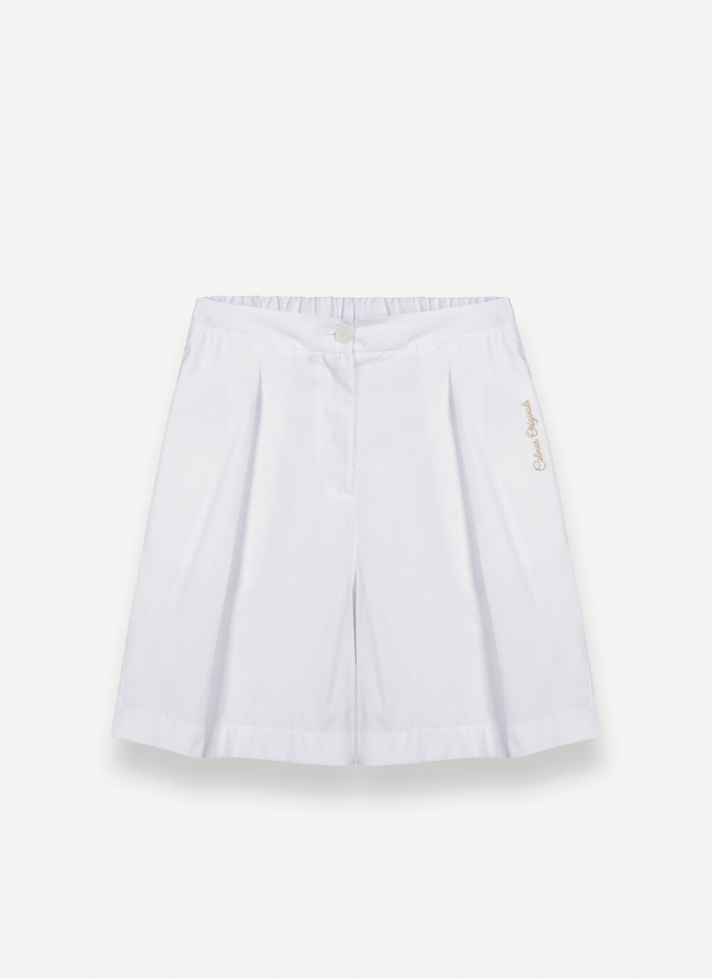 Cotton Poplin Bermuda Shorts image number 4