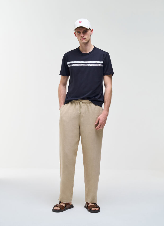 T-shirt con grafica sul petto