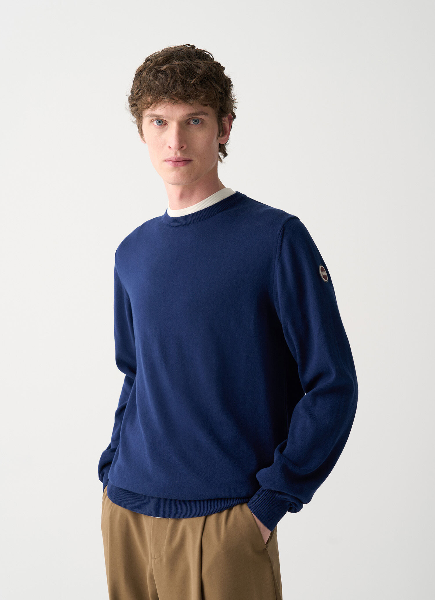 100% light cotton pullover - DARK BLUE | Colmar