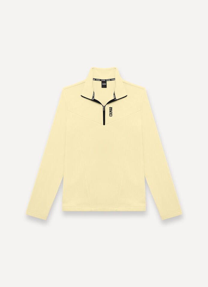 Half-zip stretch ski fleece image number 4