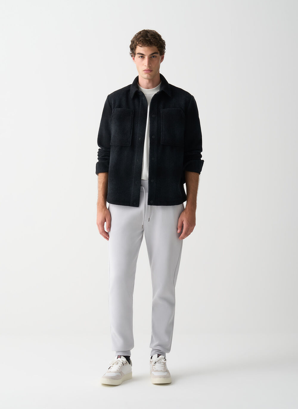 Cotton tracksuit bottoms image number 0