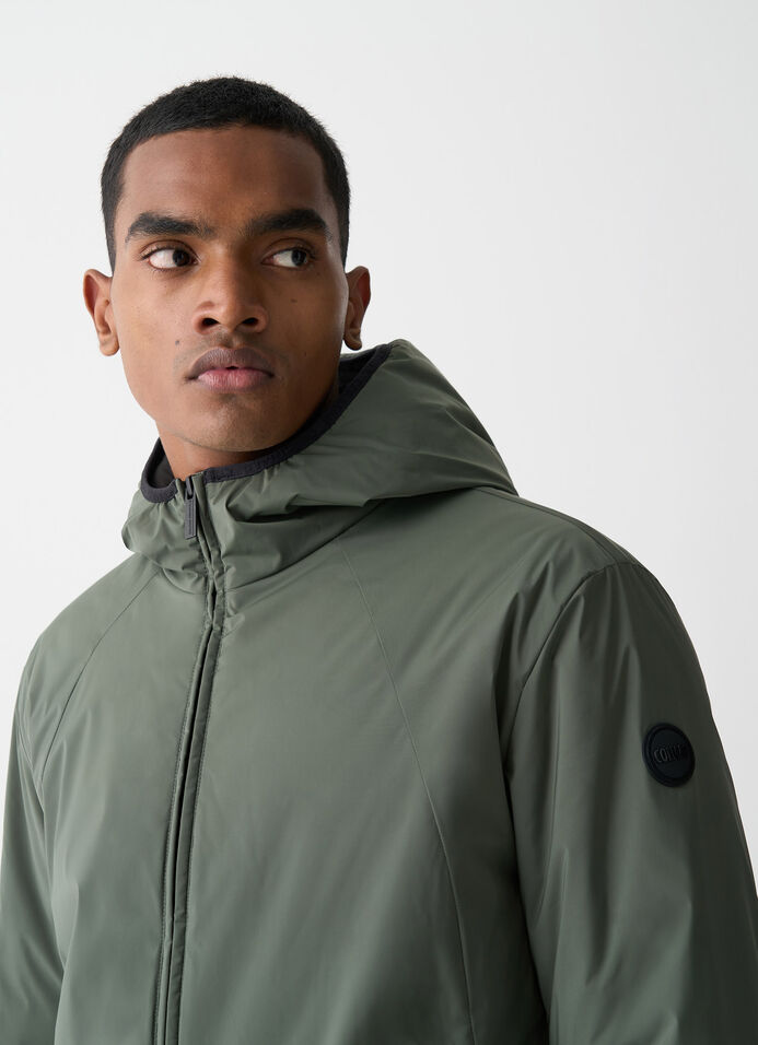 Long autumn-weight stretch jacket image number 2
