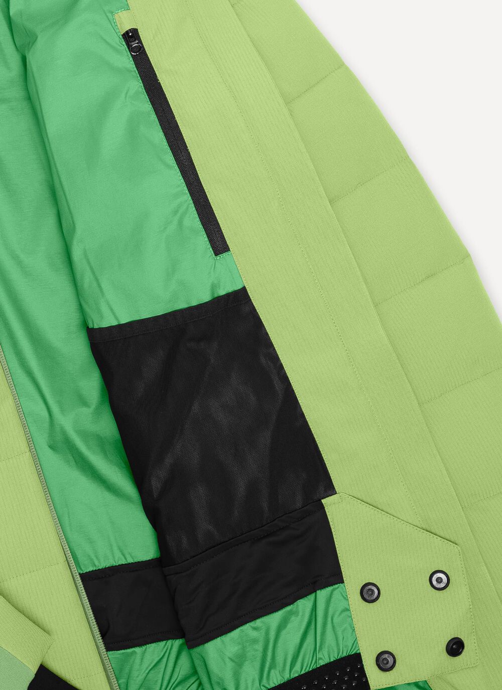 Quilted ripstop ski jacket image number 6