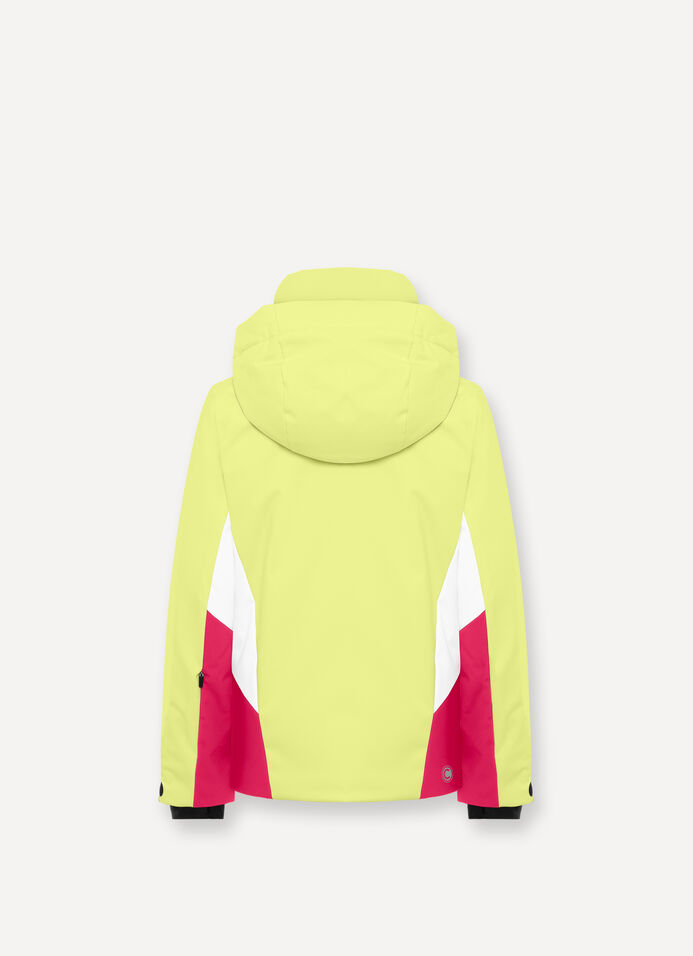 Girls’ colourblock ski jacket image number 4