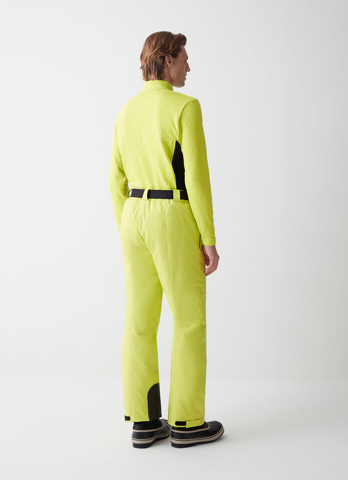 Padded ski pants with belt image number 3