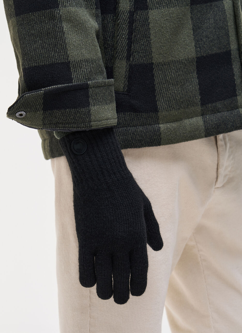 Gants en tricot unisexe image number 0
