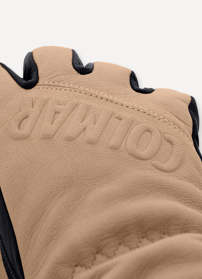 Leather ski gloves image number 1