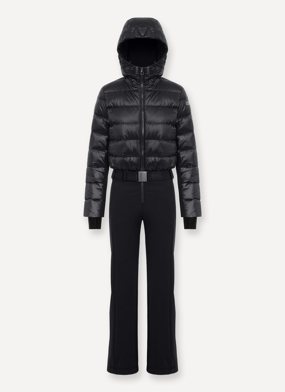 Softshell and down ski suit image number 4