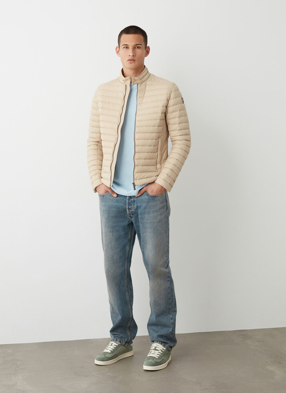 Bikerjacke aus Daunen image number 1