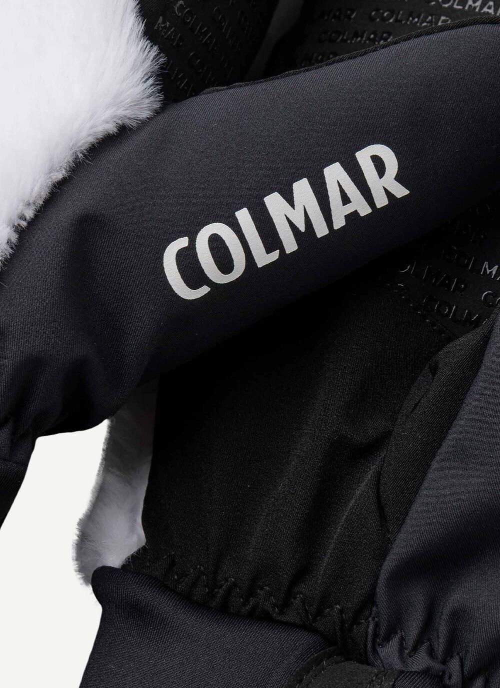 Women&rsquo;s plush ski mittens image number 1