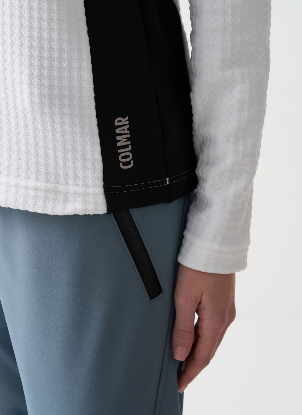 Fleece ski fleece with inserts image number 2