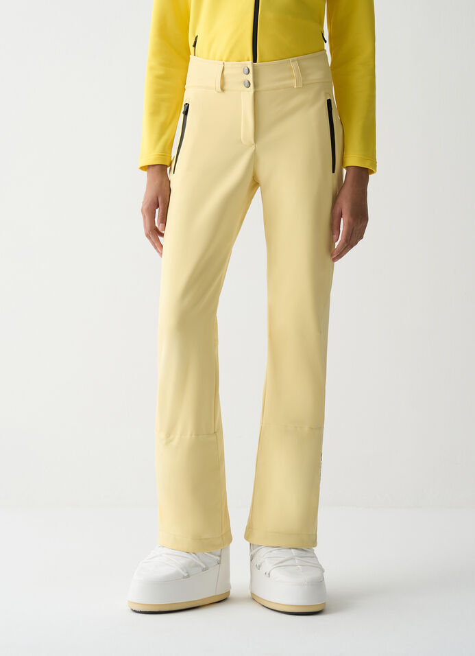 Dressy softshell ski trousers image number 1
