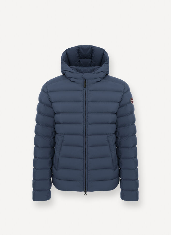 Down jacket with hood image number 4