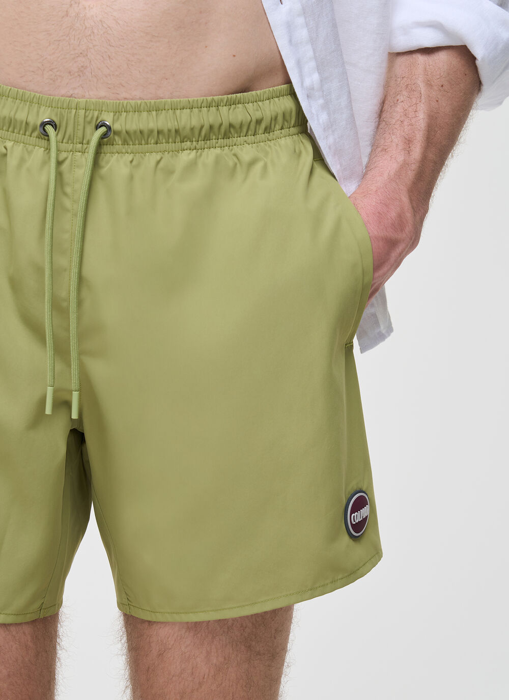 Branded swimming trunks image number 2